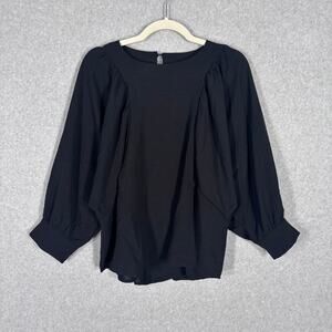 Rain Top Large Flowy Puff Lagenlook Whimsigoth Twee Feminine Quiet Lagom Capsule